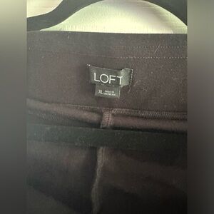 Black Loft cotton leggings